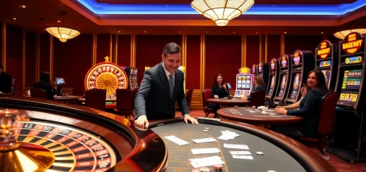 Experience the thrill of winning with RR88 link at an elegant casino setting filled with excitement.