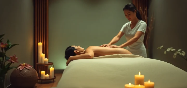 전문 치료사와 함께하는 차분한 분위기의 동탄출장마사지 세션